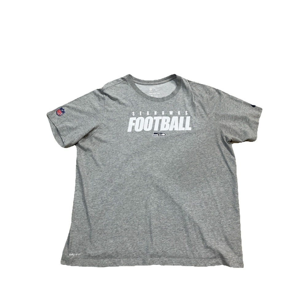 NFL Nike Dri Fit Seattle Seahawks T-Shirt XXL Gray